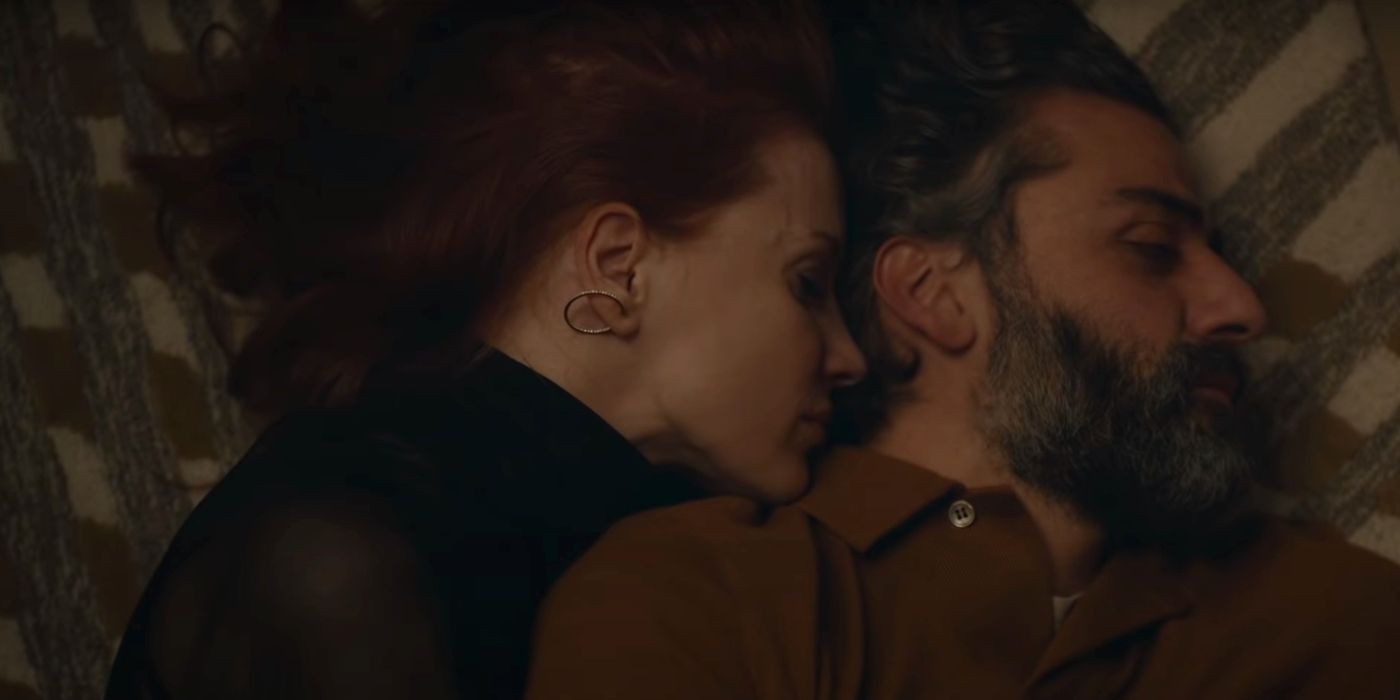 scenes from a marriage trailer jessica chastain oscar isaac social featured